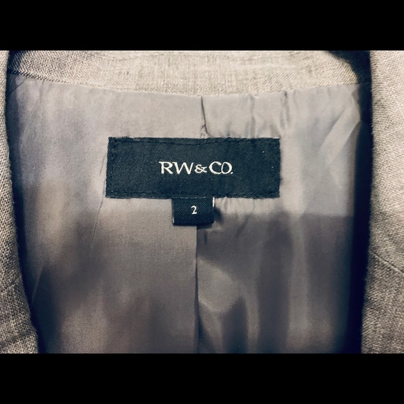 RW & Co Linen Blazer - Picture 4 of 5